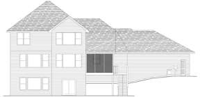 Craftsman House Plan #098-00149 Elevation Photo