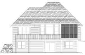Traditional House Plan #098-00153 Elevation Photo