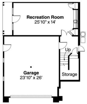Floorplan 2 for House Plan #035-00350