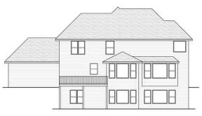 Traditional House Plan #098-00169 Elevation Photo