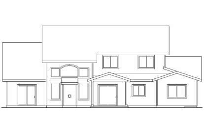 Craftsman House Plan #035-00453 Elevation Photo