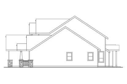 Craftsman House Plan #035-00453 Elevation Photo