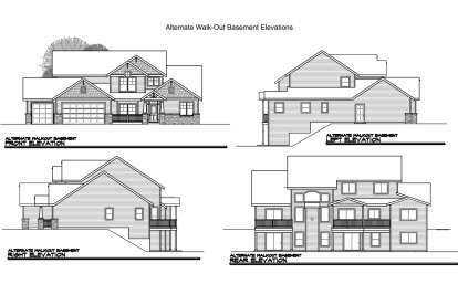 Craftsman House Plan #035-00453 Elevation Photo