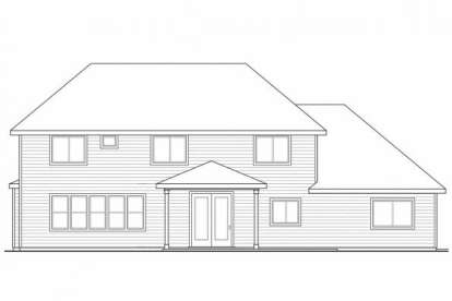 Cottage House Plan #035-00458 Elevation Photo