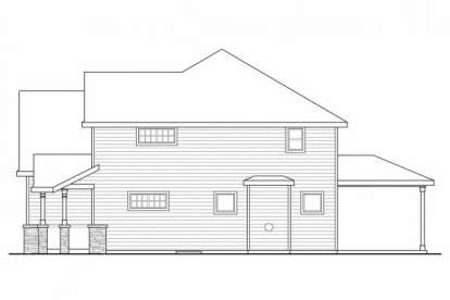 Cottage House Plan #035-00458 Elevation Photo