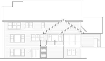 Country House Plan #098-00180 Elevation Photo