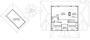 Second Floor for House Plan #036-00161