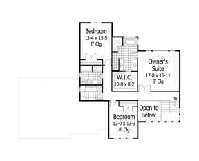 Second Floor for House Plan #098-00186