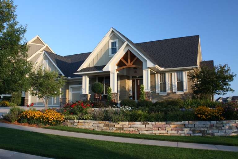 Craftsman House Plan #098-00191 Elevation Photo