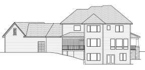 Traditional House Plan #098-00201 Elevation Photo