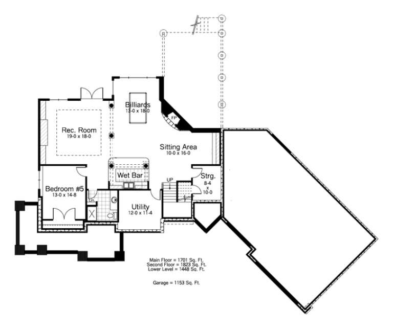 House Plan House Plan #11717 Drawing 1