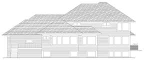 Contemporary House Plan #098-00206 Elevation Photo