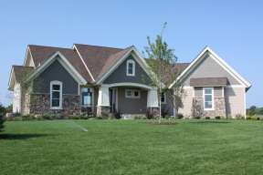 Craftsman House Plan #098-00211 Elevation Photo