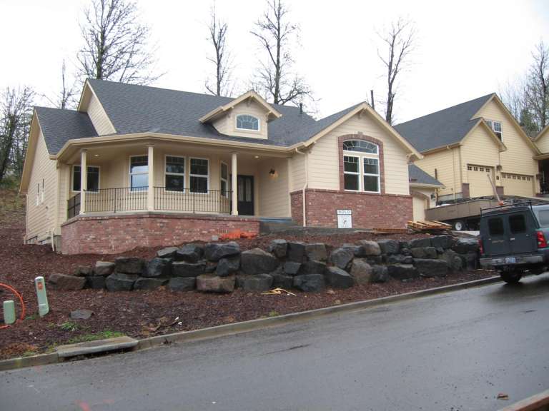 Craftsman House Plan #035-00353 Elevation Photo