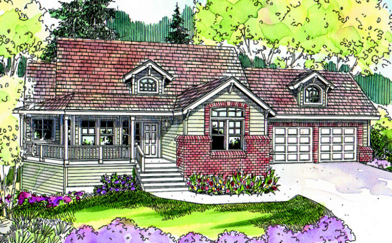 House Plan House Plan #1173 Front Elevation