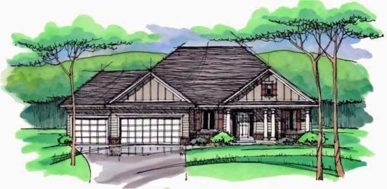 House Plan House Plan #11735 Front Elevation