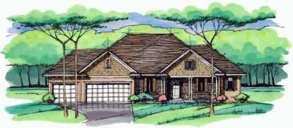 House Plan House Plan #11740 Front Elevation