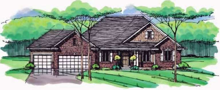 House Plan House Plan #11745 Front Elevation