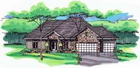 Cottage House Plan #098-00234 Elevation Photo