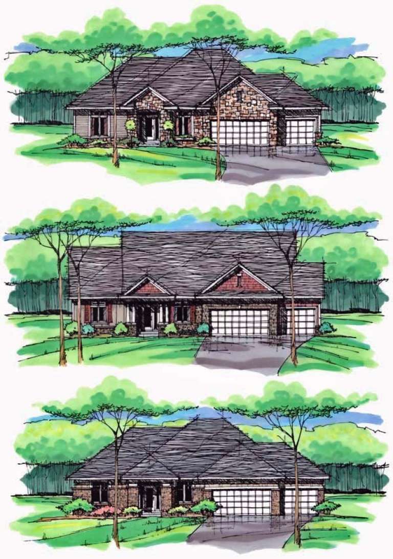 Cottage House Plan #098-00234 Elevation Photo