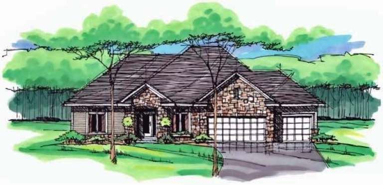 House Plan House Plan #11751 Front Elevation