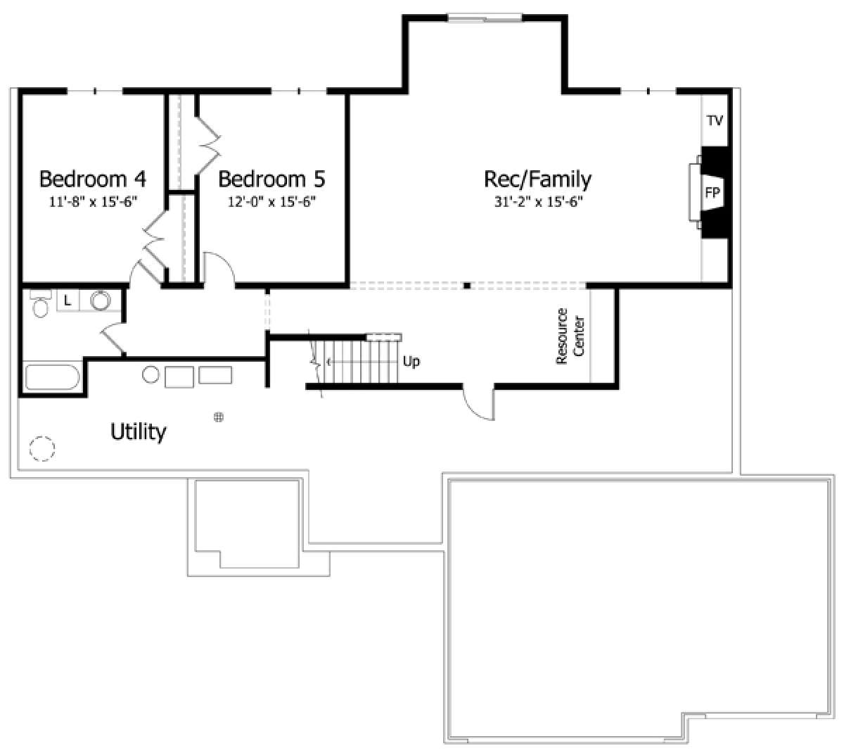 Floorplan 1 for House Plan #098-00235