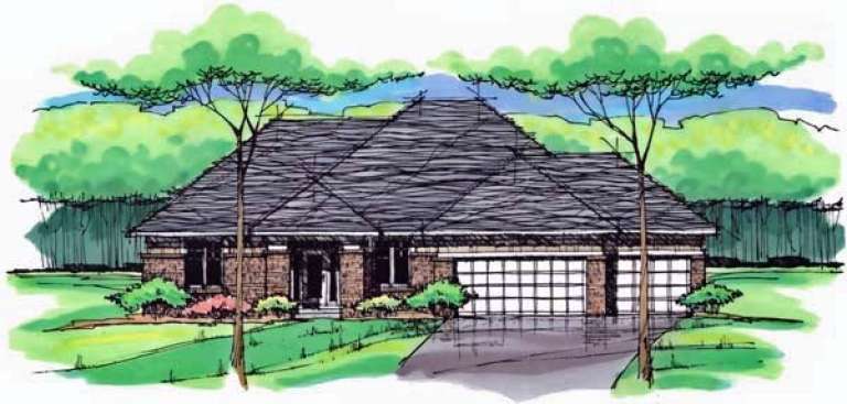 House Plan House Plan #11755 Front Elevation