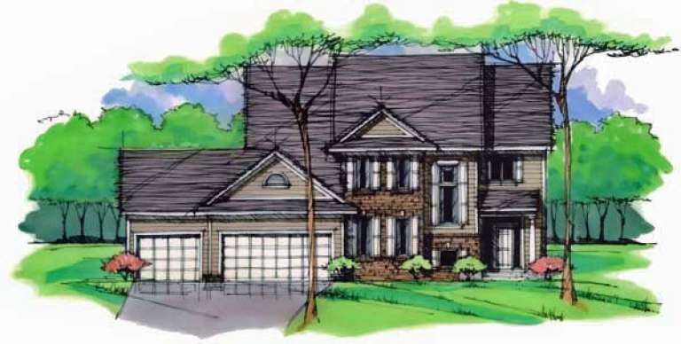 House Plan House Plan #11756 Front Elevation