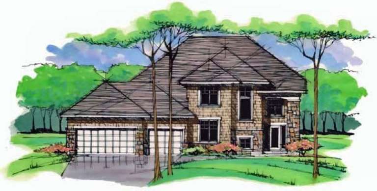 House Plan House Plan #11758 Front Elevation