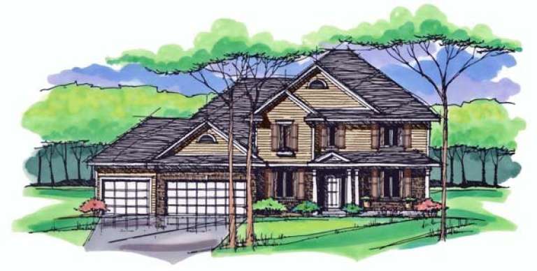 House Plan House Plan #11760 Front Elevation