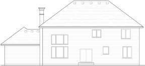 Traditional House Plan #098-00251 Elevation Photo