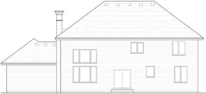 Traditional House Plan #098-00251 Elevation Photo