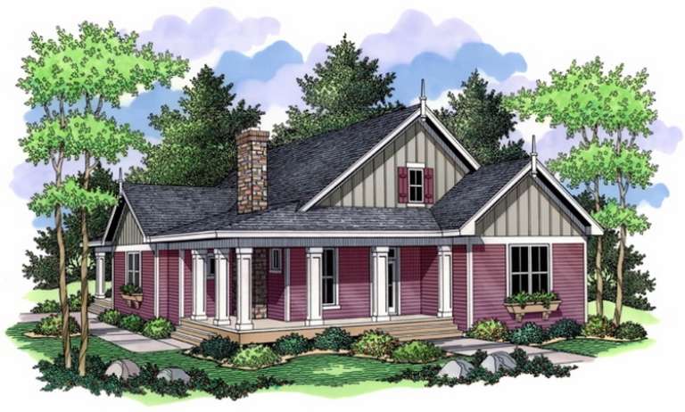 House Plan House Plan #11775 Front Elevation