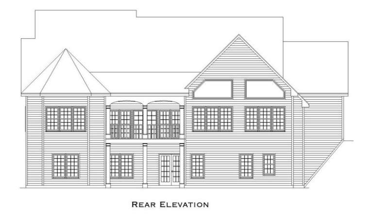 Traditional House Plan #957-00015 Elevation Photo