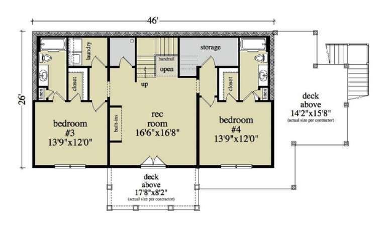 House Plan House Plan #11777 Drawing 1