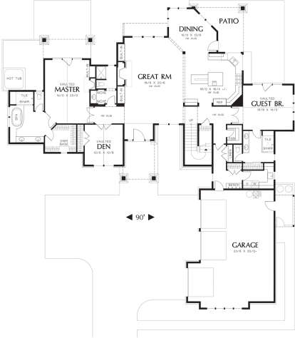 Main Floor  for House Plan #2559-00017