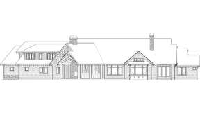 Craftsman House Plan #2559-00020 Elevation Photo