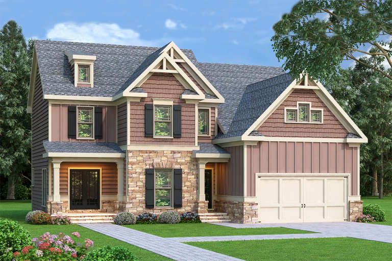House Plan House Plan #118 Front Elevation 