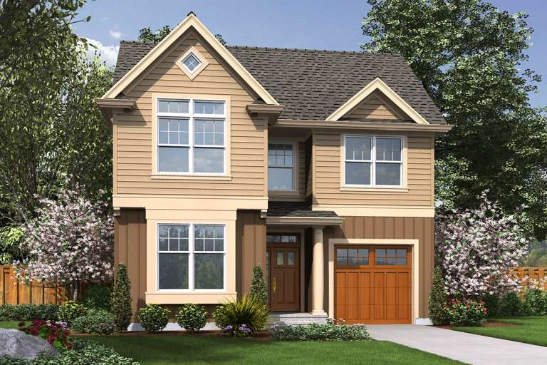 House Plan House Plan #11808 Front Elevation 