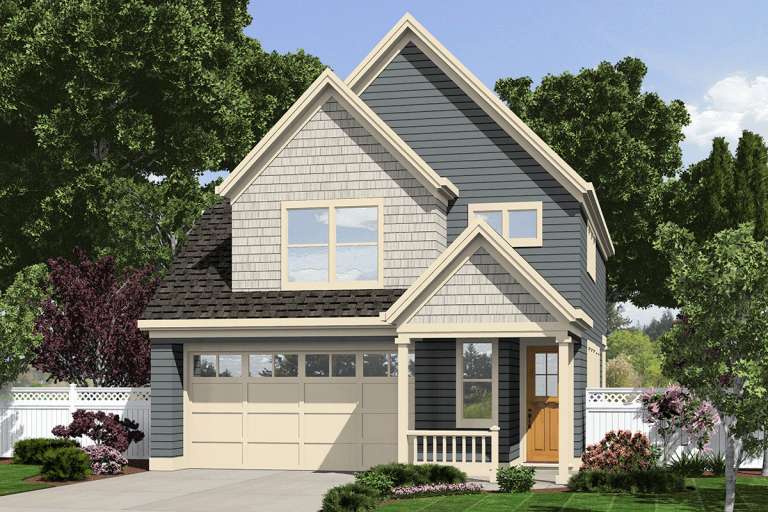 House Plan House Plan #11813 Front Elevation 