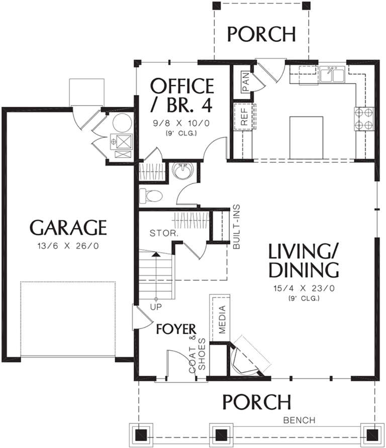 House Plan House Plan #11816 Drawing 1