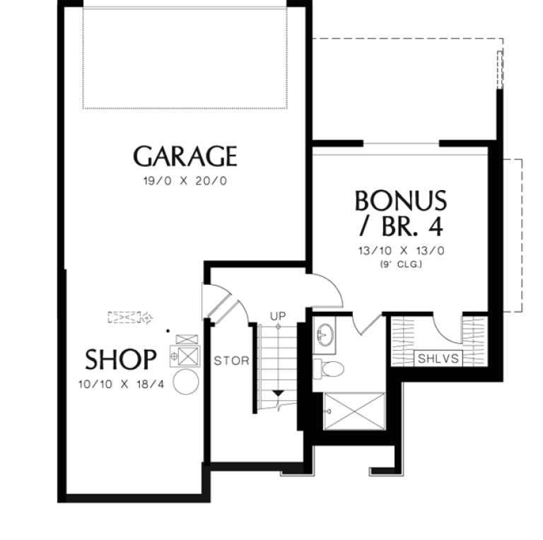 House Plan House Plan #11821 Drawing 1
