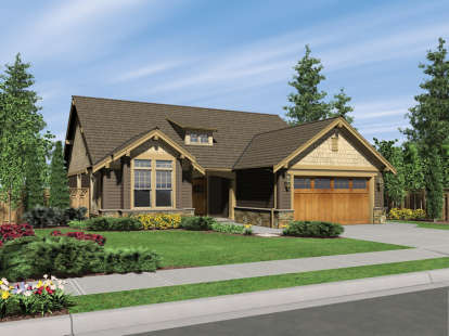 Craftsman House Plan #2559-00046 Elevation Photo