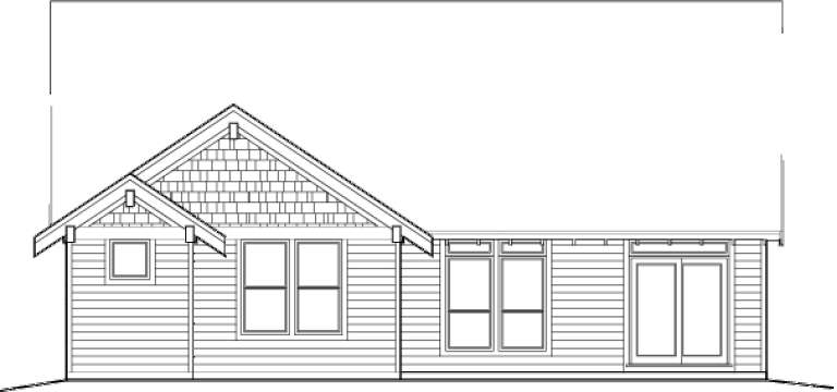 Craftsman House Plan #2559-00046 Elevation Photo