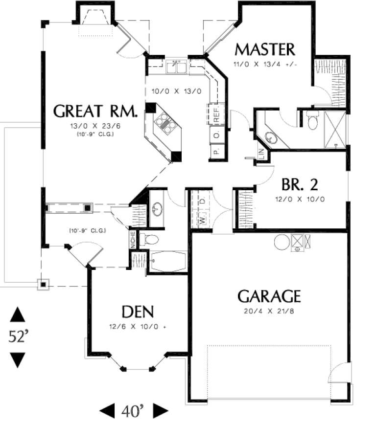 House Plan House Plan #11825 Drawing 1