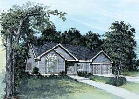 Traditional House Plan #2559-00055 Elevation Photo