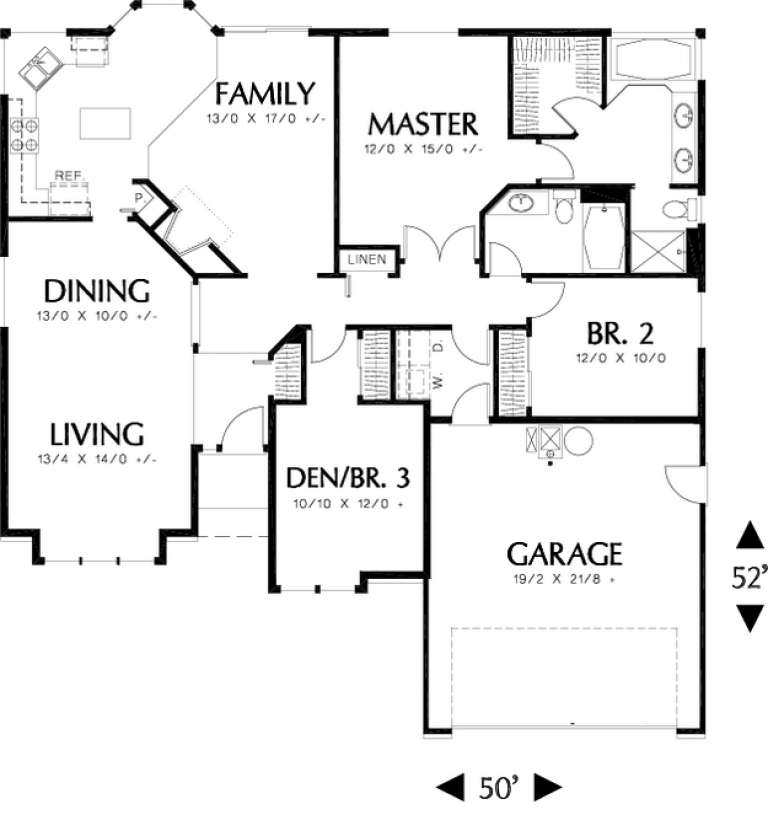 House Plan House Plan #11834 Drawing 1