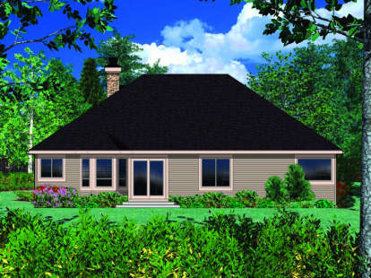 Cottage House Plan #2559-00058 Elevation Photo