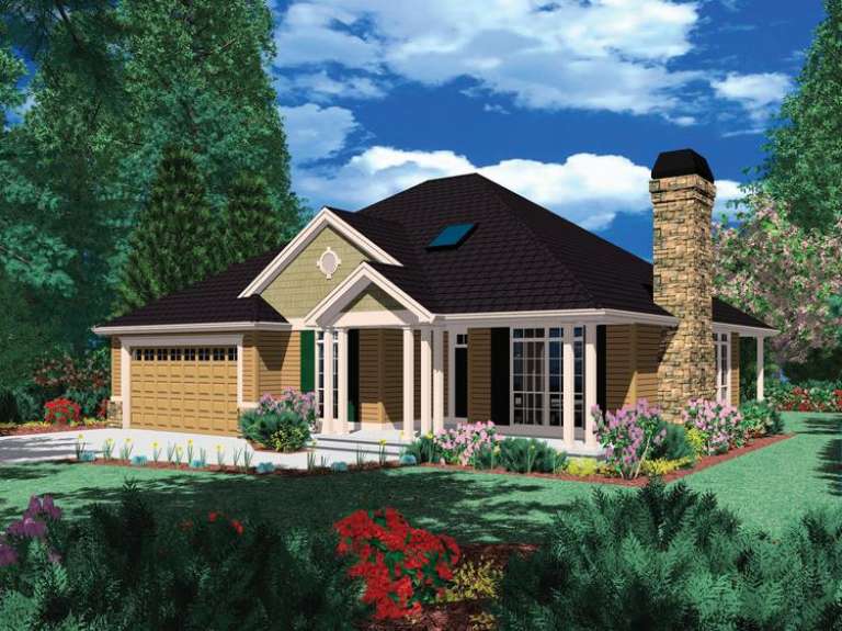 House Plan House Plan #11837 Front Elevation
