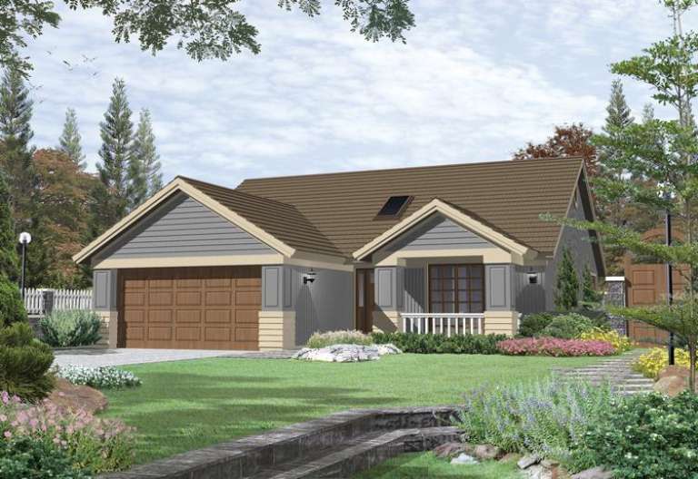 House Plan House Plan #11839 Front Elevation